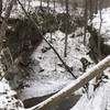 Shot through the “canyon” in winter