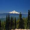 Mount Hood from the summit of Mount Defiance