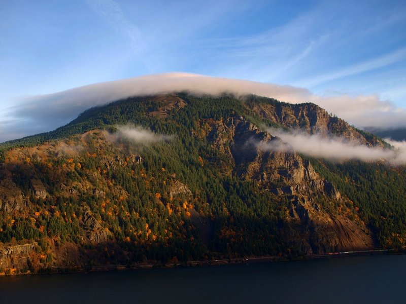 Dog Mountain from lower Starvation Ridge