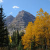 Maroon Bells on a beautiful fall day