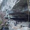 Getting water from Schwoon Spring Trail.