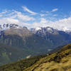 Mount Patuki covered in clouds