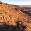 Looking north over the south end of the Hopalong Cassidy Trail.