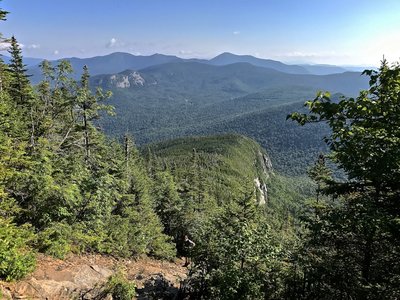 View coming down from East Osceola