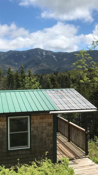 Lonesome lake AMC hut