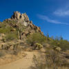 View of Pinnacle Peak, Carefree, AZ