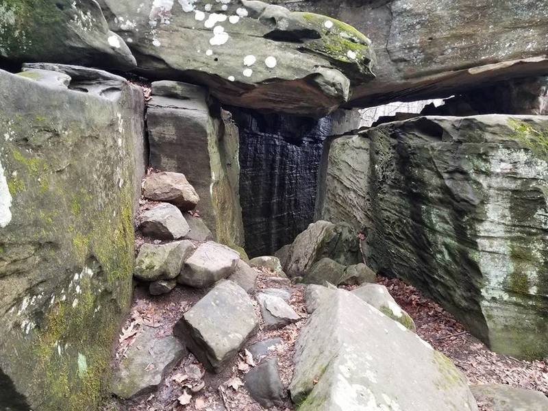 The "stairs" on the left for climbing in and out.