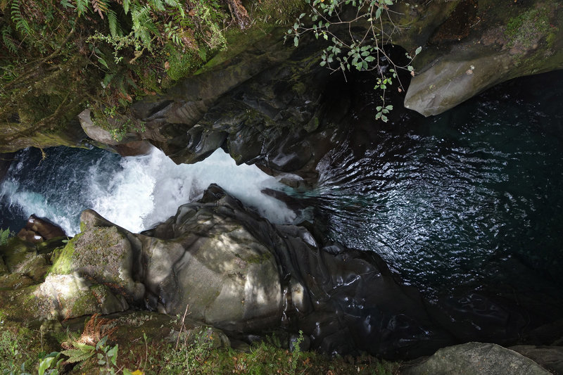 Rushing current at The Chasm