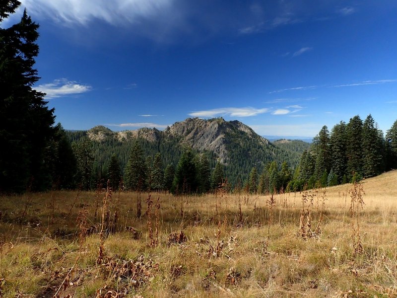 Highrock Mountain from the Rocky Rim Trail