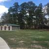 Public restrooms, tables, and sand volleyball, and piers over the lake are all available at the start of the trail near the larger parking lot.