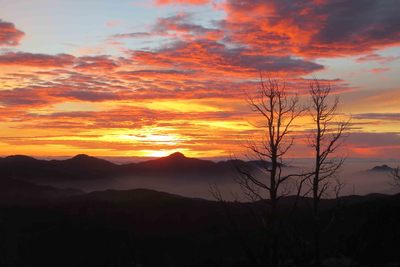 View of Strawberry Peak from Mt. Waterman Trail taken by Don Bremner