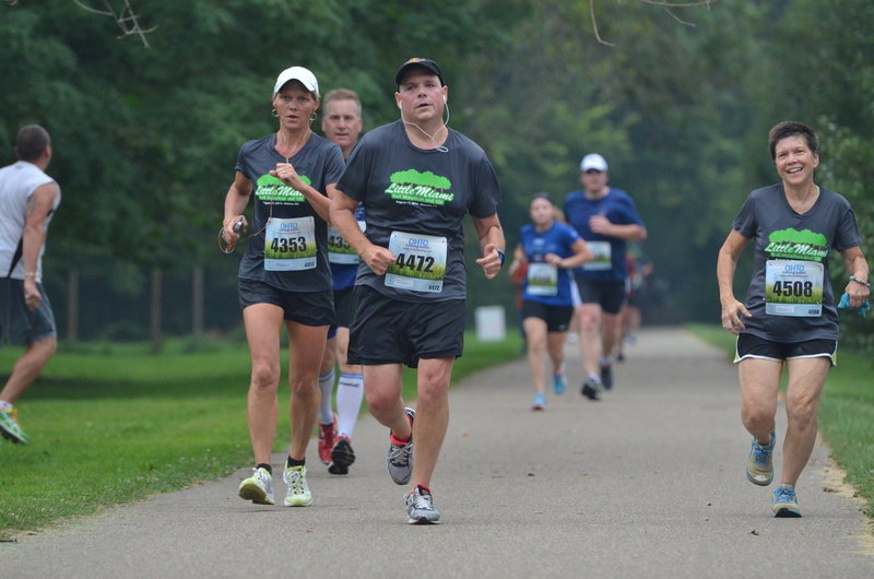 Runners finish the Little Miami Half Marathon