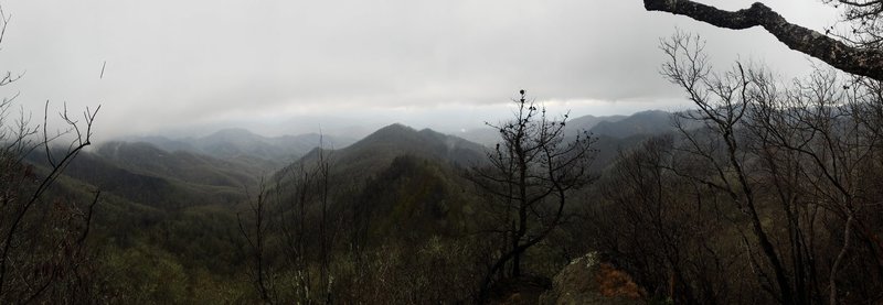 Clouds broke for a great view!