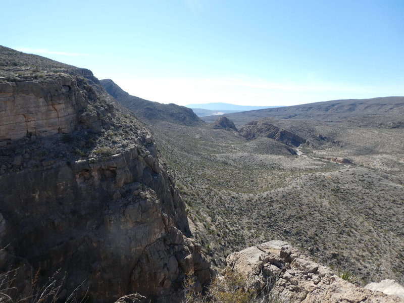 Overlook along the Marufo Vega Connector Trail