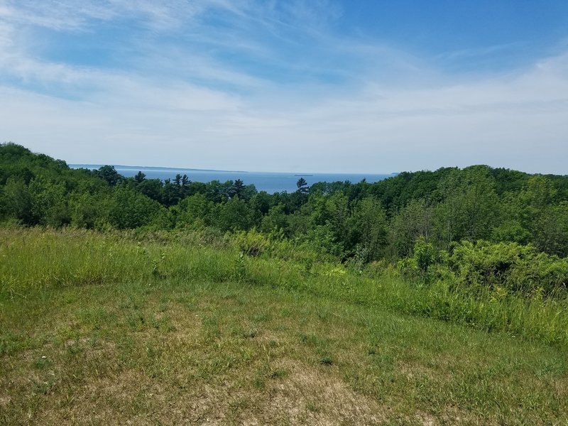 Sleeping Bear Dunes Michigan, Ridge Trail Lookout.