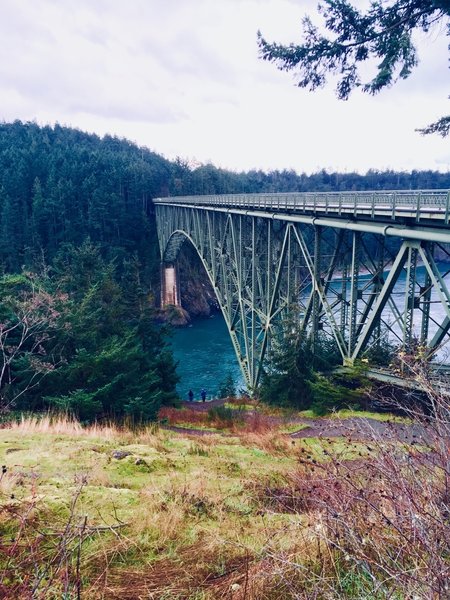 Deception Pass Bridge.