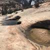 A few of the many pools along the trail.