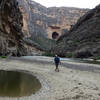 hiking Rio Grande River beyond trail