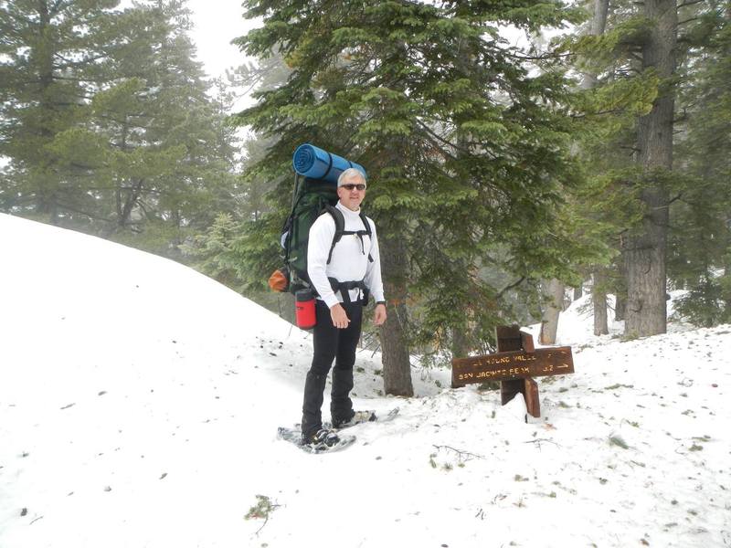 Trail junction - Marion and PCT.