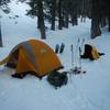 Campsite south of Round Valley - January 2016