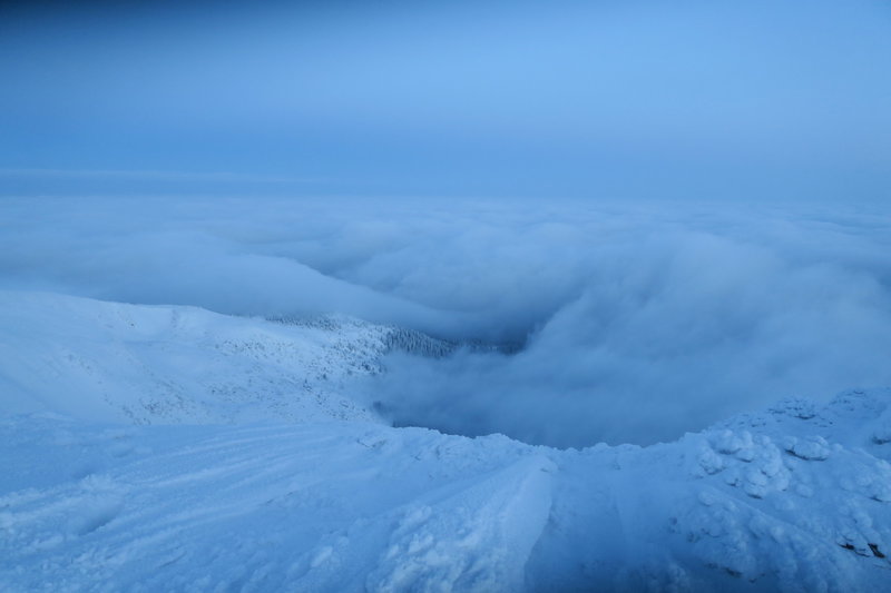 Babia mountains clouds