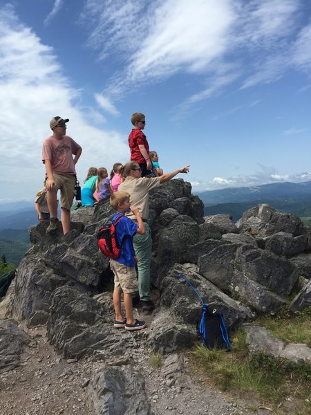 JR Rangers at Grayson Highlands