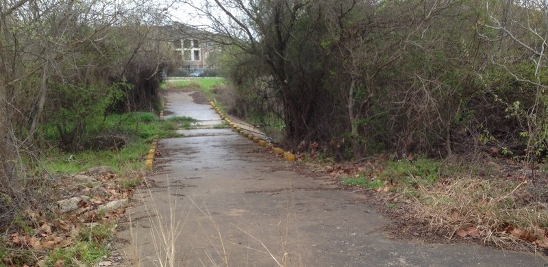 This bridge linked the north and south portions of the LH7 Ranch.