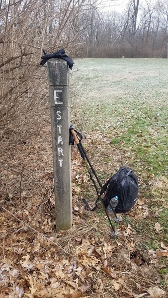 E Trail trailhead