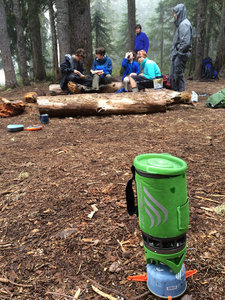 Camping Indian Heaven.