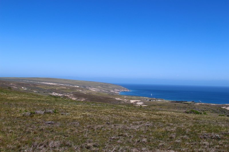 View of Water Canyon Beach.