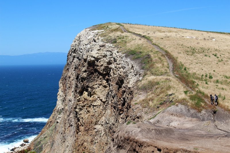 View of Cavern Point Loop Trail.