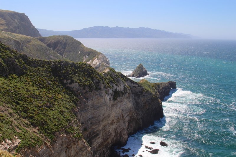 Approaching the Potato Harbor overlook.