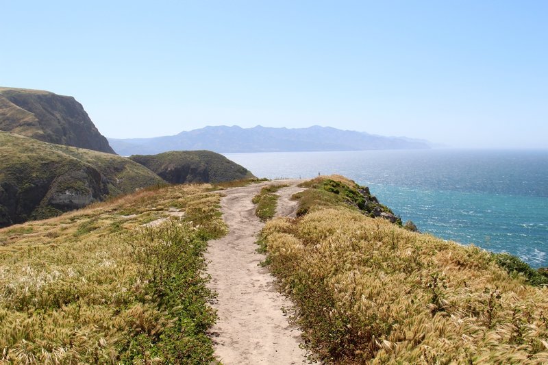 End of Potato Harbor Road trail.