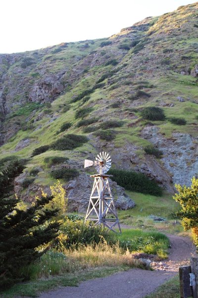 Historic Scorpion Ranch windmill.
