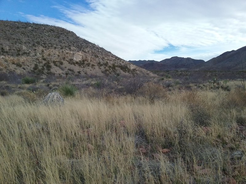 Looking towards the Brujos viewpoint