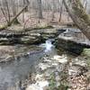 Waterfall near Jones Branch Loop