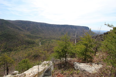 Rock Jock Trail, looking south
