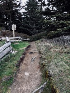 Looking back towards Pondilla Lake.