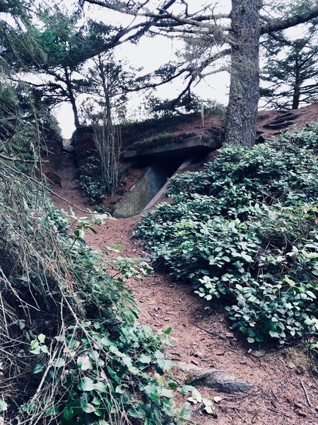 The FC/BC Station as seen from the trail. It looks like something from Star Wars!