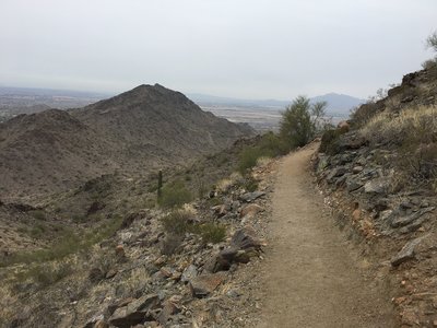 Along Skyline Crest looking Southeast