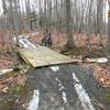 Bridge on Perimeter Trail just before you reach the Long Path juncture.