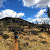 Stonewall Peak from the Cold Stream Trail