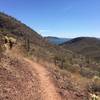 A glimpse of the lake on the way up to Yavapai Point