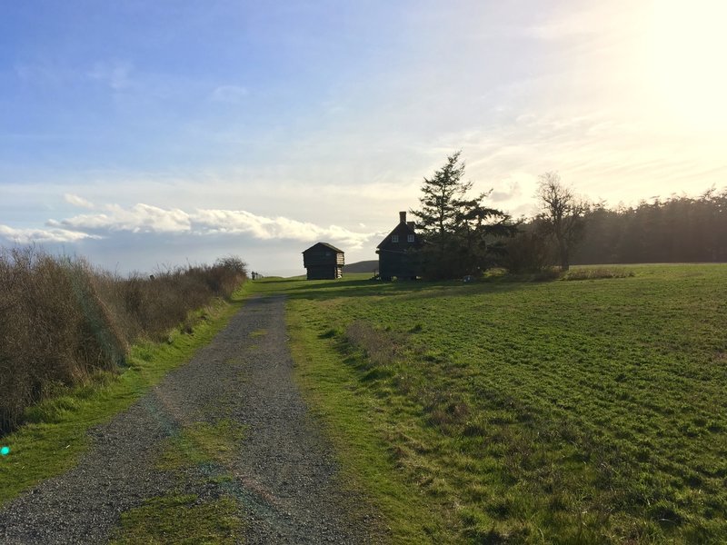 Jacob Ebey's house and blockhouse.