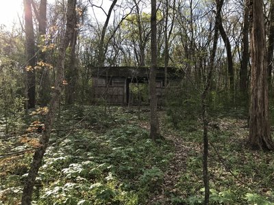 1930s era restrooms/bath house on the trail