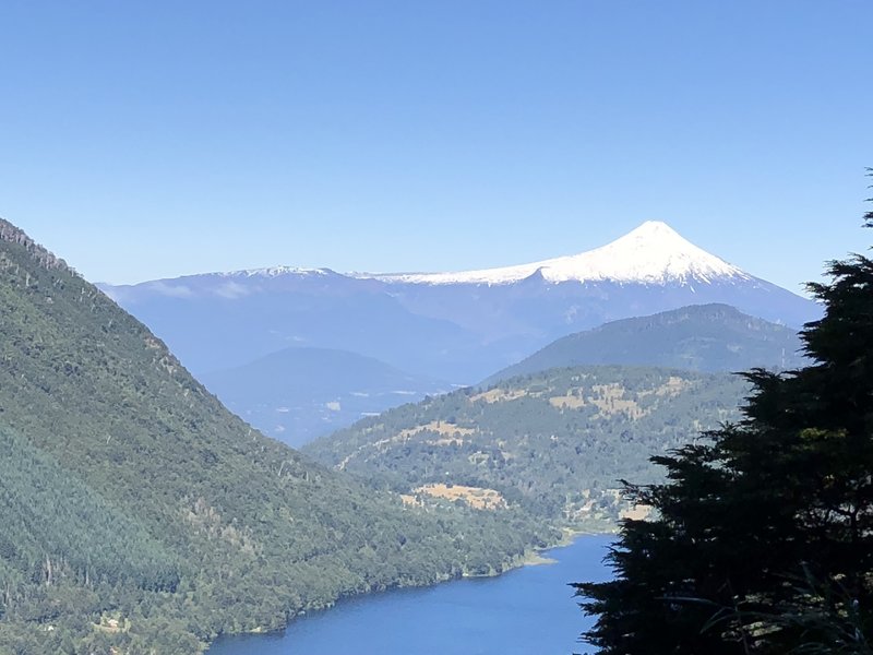 Volcano Villaricca from Viewpoint #2 on the Los Lagos trail