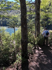 Approaching Lago Verde