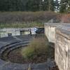 A gun emplacement.