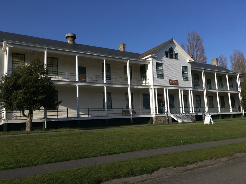 Barracks, and the coast artillery museum..