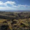 View from atop the first and only climb - about a mile from the Mesa Rim Trailhead. This is as high as it gets!